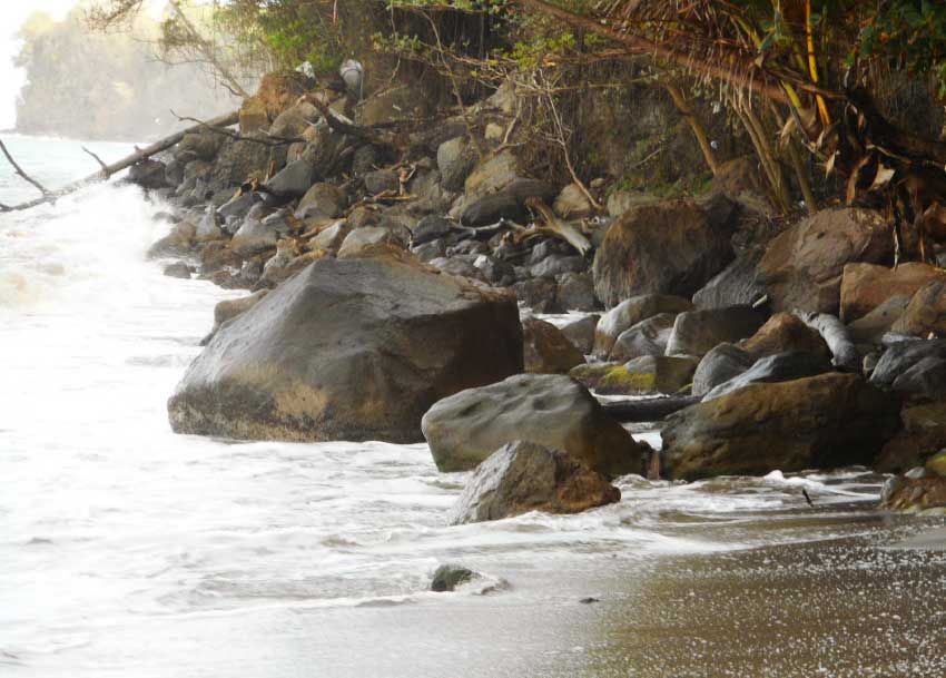 Image of Beach Erosion (Photo: Kingsley Emmanuel)