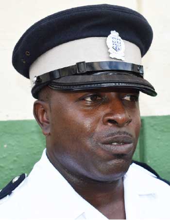 Image of Acting Assistant Superintendant of Police, Elvis Thomas