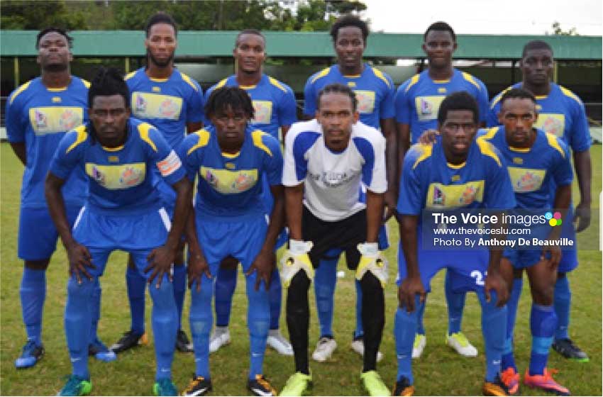 Image of Gros Islet Team.   (PHOTO: Anthony De Beauville) 