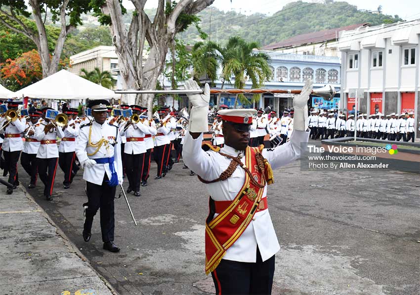 Image of parade in honour of President Tsai Ing-Wen.