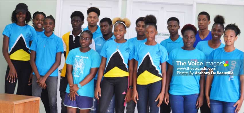 Image: Some of the faces that will be on show for Saint Lucia. (PHOTO: Anthony De Beauville)