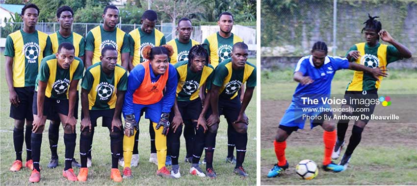 Image: Babonneau enjoyed a 3-0 over Vieux Fort North. (PHOTO: Anthony De Beauville) 