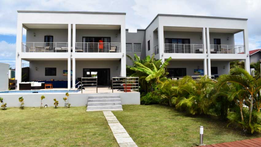 Image of Bay Gardens Waters Edge Villas in Rodney Bay. 