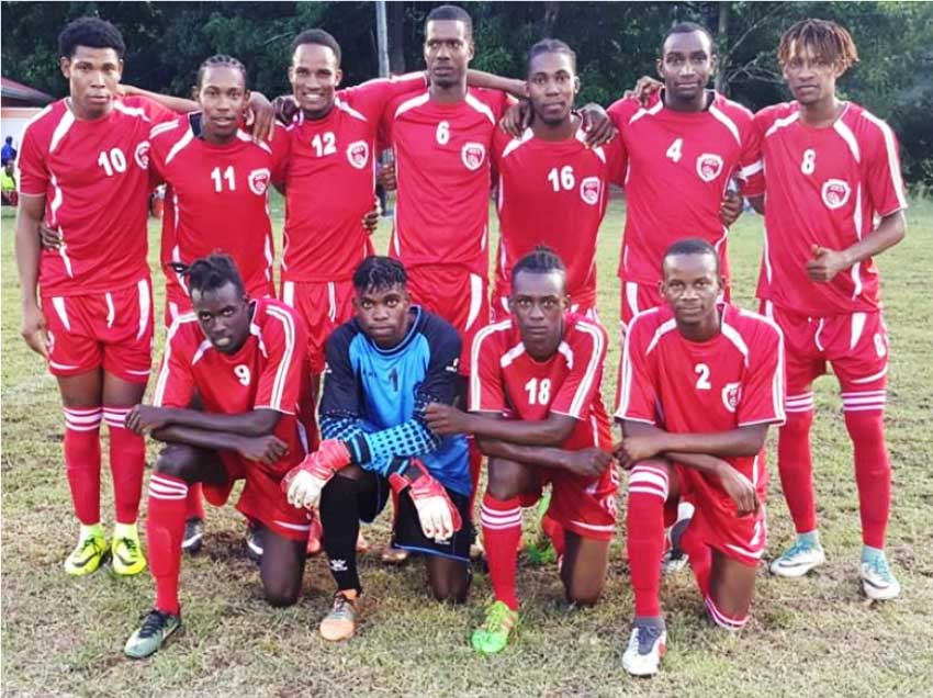 Image: Dennery defeated Anse la Raye 2-1. (Photo: SLFA EA) 