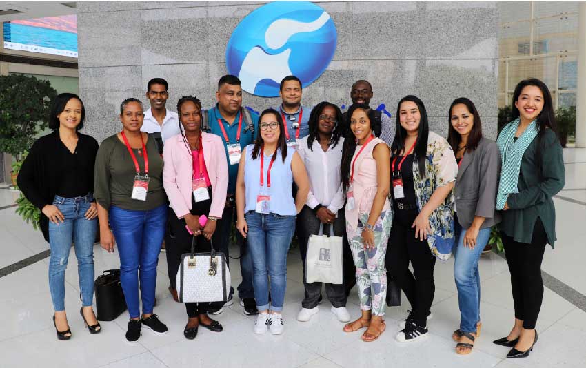 Image: Participants in the 2019 Seminar for Journalists from the English-speaking Caribbean. 