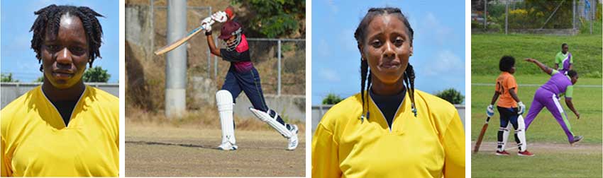 Image: (L-R)Qiana Joseph, Zadia James, Mailika Edward and PhillipaEudovic. (PHOTO: Anthony De Beauville)