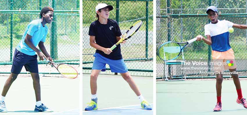 Image: (L-R)Saneil Bernard (Saint Lucia), Rafael Botran (Guatemala), Jaiden Julien (Antigua and Barbuda). (Photo: Anthony De Beauville)