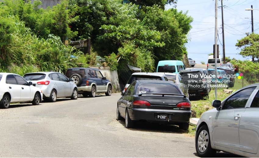 Image of the lower section of Hospital Road will see a marked difference as of Monday when the city enforces parking regulations. [PHOTO: PhotoMike]