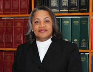 Image of Chief Justice Dame Janice Pereira.