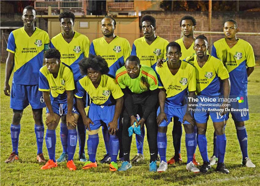 Image: Defending champions Marchand now head Group B after their 3-1 victory over Central Castries. (Photo: Anthony De Beauville) 