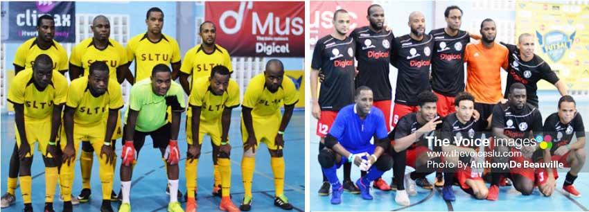 Image: (L-R) Teachers All Stars team defeated Kosmos (Martinique) 3-2. (Photo: Anthony De Beauville) 