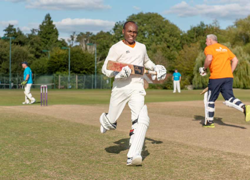 Image: Tourism Minister Dominic Fedee in action. 