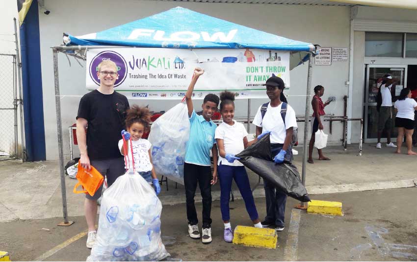 Image: Volunteers at one of the Pop-Up Depots held in September. 