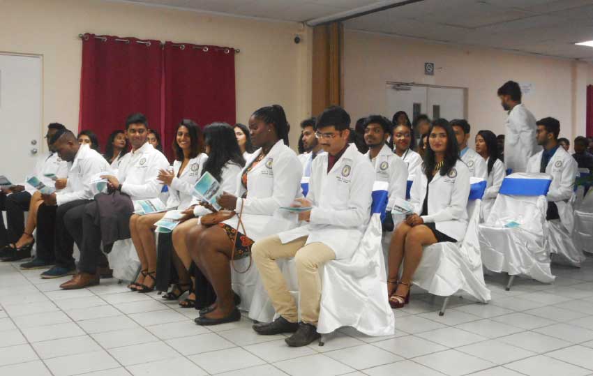 Image of the outgoing students of Spartan Health.