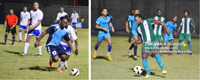 Image: (L-R)Some of action between Central Castries and Mabouya Valley and Vieux Fort South and Desruisseaux. (Photo: Anthony De Beauville) 