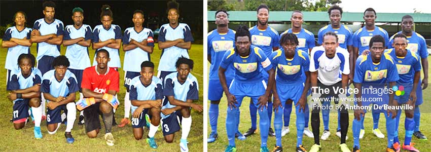 Image: (L-R) Winning teams on Saturday, Dennery and Marchand. (PHOTO: Anthony De Beauville)