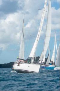 Image: Flashback 2019, stiff competition in the J24 catagory. (Photo: SLYC)