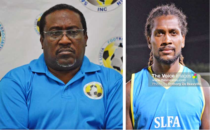 Image: (L-R) Jamaal Shabazz – Head Coach; Zaine Pierre – Captain. (Photo: Anthony De Beauville) 