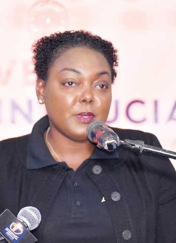 Image of Shirlyn Elliodore, Marketing Officer of Invest Saint Lucia.