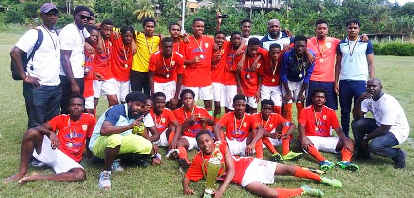 Image: Victory Eagles SLFA 2019 U17 football champions.(PHOTO: SLFA)