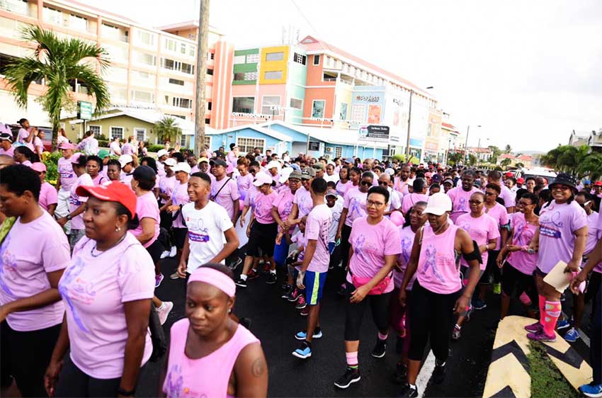 Image: Walking for a worthy cause.