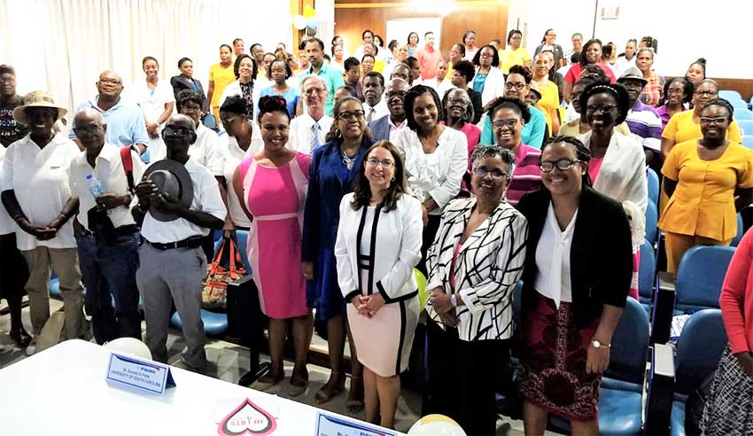 Image: The launch of the Hearts initiative in Saint Lucia.