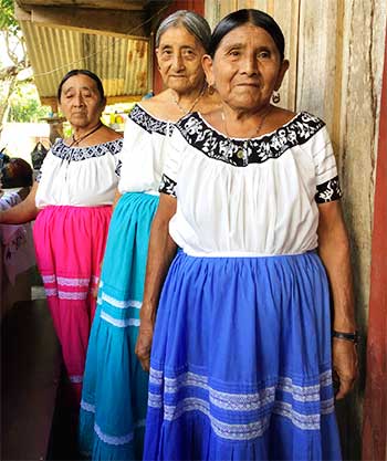 Image: The Fahina project will provide a source of economic empowerment to Mayan women, innovating new designed, developing culturally appropriate branding.