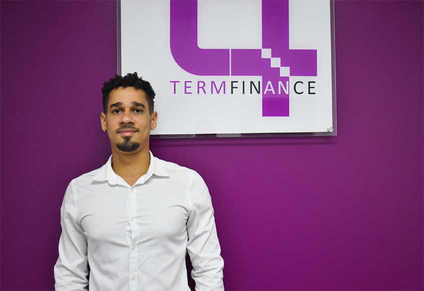 Image of Jaden Charles, Country Manager of Term Finance (St Lucia).