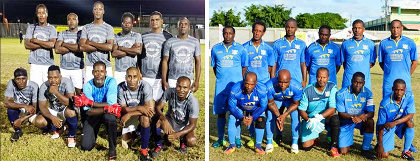 Image: (L-R) Mon Repos Sharks and Caricom Masters finally on the points table. (PHOTO: VISI/ Anthony De Beauville)