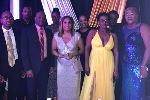 Image of the St Lucia Distillers Limited team – winners of the Export Achievement of the Year award.