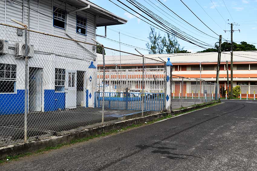 Image: The WASCO building (left) with the Camille Henry Memorial School directly opposite.