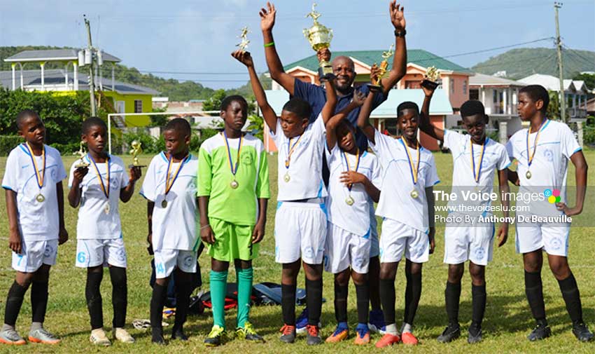 Image: 2019 champions Northern United All Stars celebrate. (PHOTO: Anthony De Beauville) 