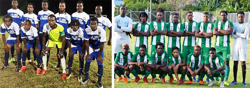 Image: (L-R) Gros Islet and Vieux Fort South will meet in the grand finals on Sunday 21st December 2019. (PHOTO: Anthony De Beauville/SM).