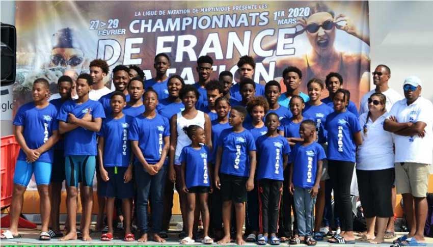 Image: SJ 2- Seajays contingent in Martinique. (Photo: SJ)