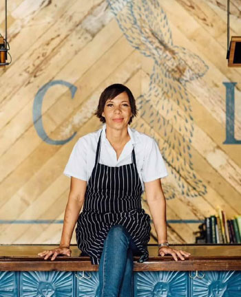 Image of Chef Nina Compton, sister of Jeannine Compton-Antoine.