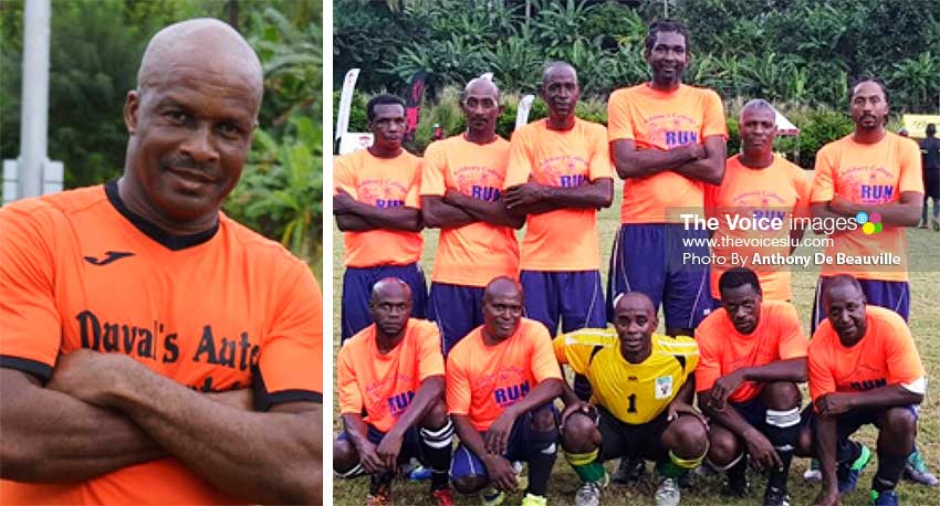 Image: (L-R) Richardson O’Brian (VFN); Choiseul Veterans. (PHOTO: Anthony De Beauville)