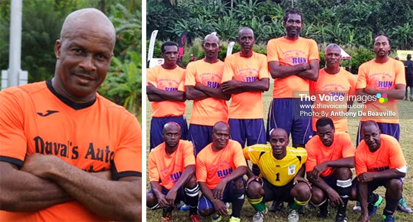 Image: (L-R) Richardson O’Brian (VFN); Choiseul Veterans. (PHOTO: Anthony De Beauville) 