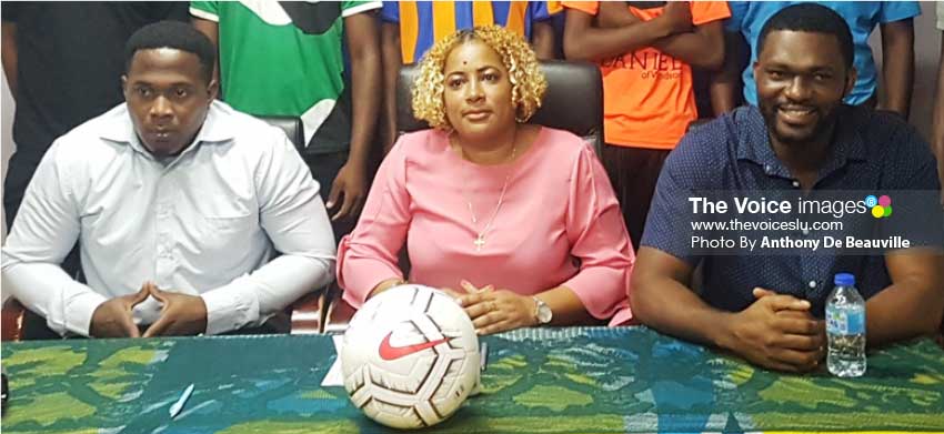 Image: (L-R) Shayne Paul – President; Marsha Smith – 2nd Vice President and Charde Desir – 1st Vice President (PHOTO: Anthony De Beauville) 