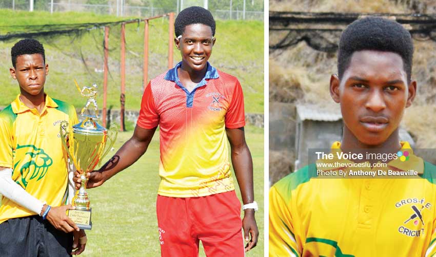 Image: (L-R)Junior male nominees Simeon Gerson; Kimani Melius and Lee Solomon. (Photo: Anthony De Beauville)