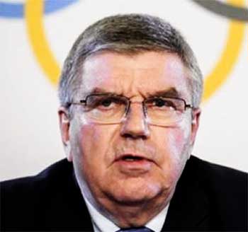 Image of IOC President, Thomas Bach. 