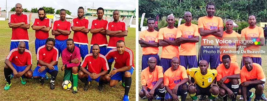 Image: (L-R) Western teams Canaries and Choiseul will look to qualify for semifinal spots for the first time. (PHOTO: Anthony De Beauville)