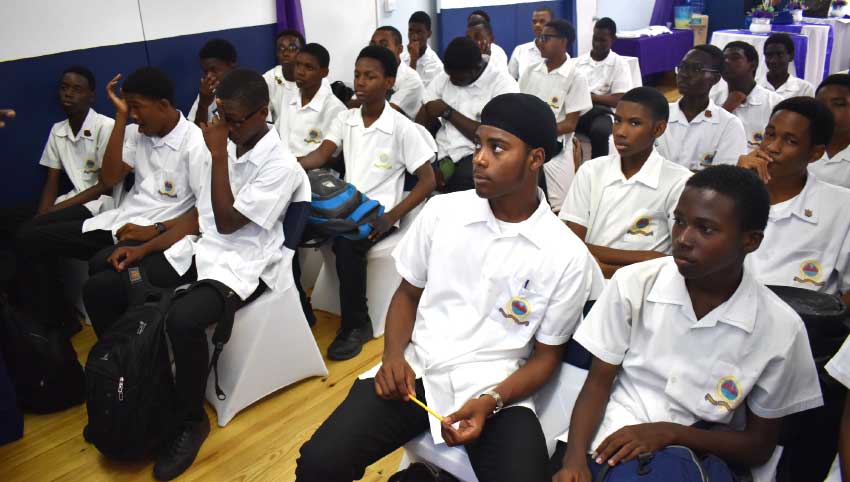 Image of some of the students who attended LightSparc’s Open House on Friday. 