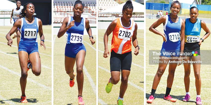 Image: Some of the female athletes that will be on show at the semifinal on Wednesday 18th March at the DSCG. (PHOTO: Anthony De Beauville)
