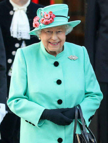 Image of Her Majesty Queen Elizabeth the Second. 