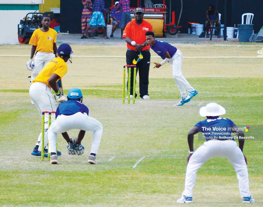 Image: Saint Lucia’s Under 19 cricketers will miss out on competitive cricket for the second time this year due to COVID-19. (PHOTO: Anthony De Beauville) 