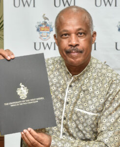 Image: Signatory to The UWI-ACS MoU, The UWI Vice-Chancellor, Professor Sir Hilary Beckles