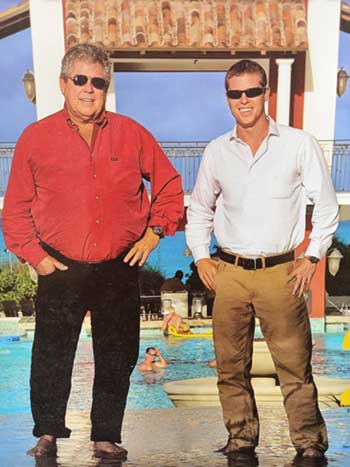 Image: Founding Father and groomed son in Saint Lucia in 2018. (PHOTO: businessfocusstlucia.com)