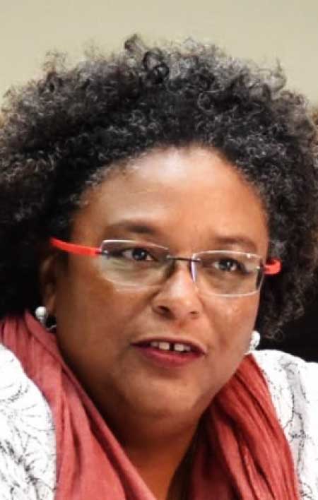 Image of Mia Mottley Prime Minister of Barbados