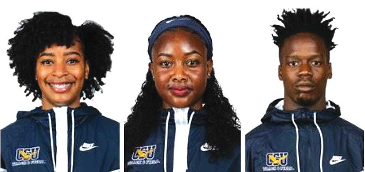 Image: (L-R) Kamillah Monroque; Kimani Alphonse and Jervonne Agard. (Photo: Via SLAA) 