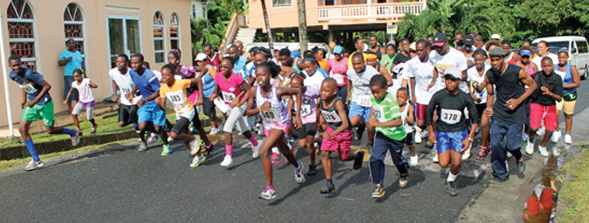 Image: Run for Jesus road race, La Feuille Pentecostal not counted out. (PHOTO: Anthony De Beauville)